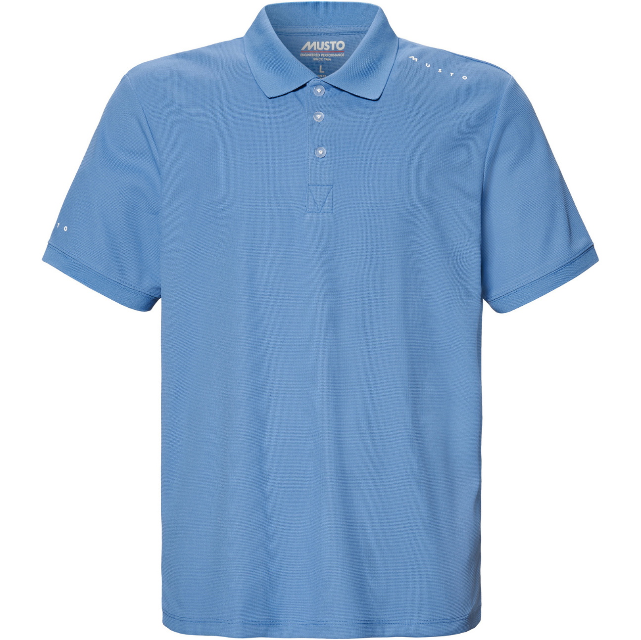 2026 Musto Mens Evo Crew Pro Lite Polo 84220 - Storm Cloud